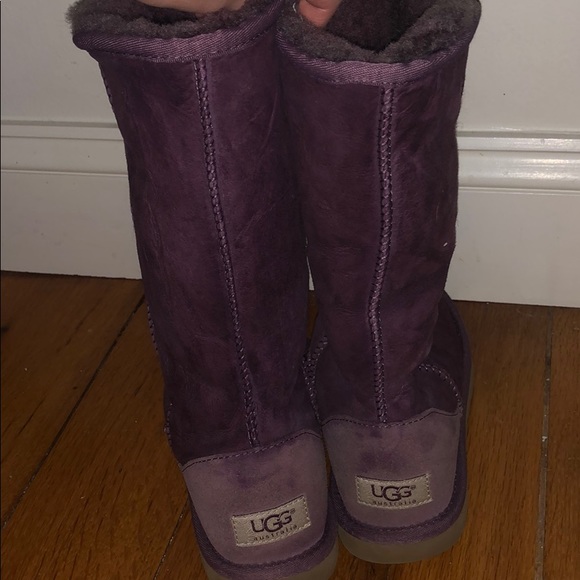 dark purple uggs